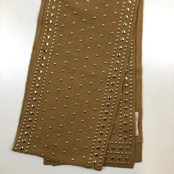 Michael Kors studded knit scarf